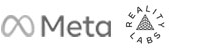 meta reality logo gray